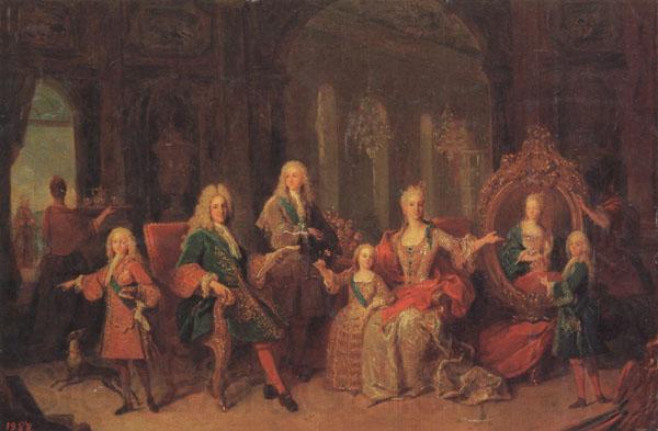 Jean Ranc King Philip V andHis Family France oil painting art